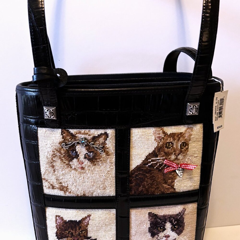 Brighton Feline Fantasy Shoulder Bag - H60133 - Picture 2 of 6